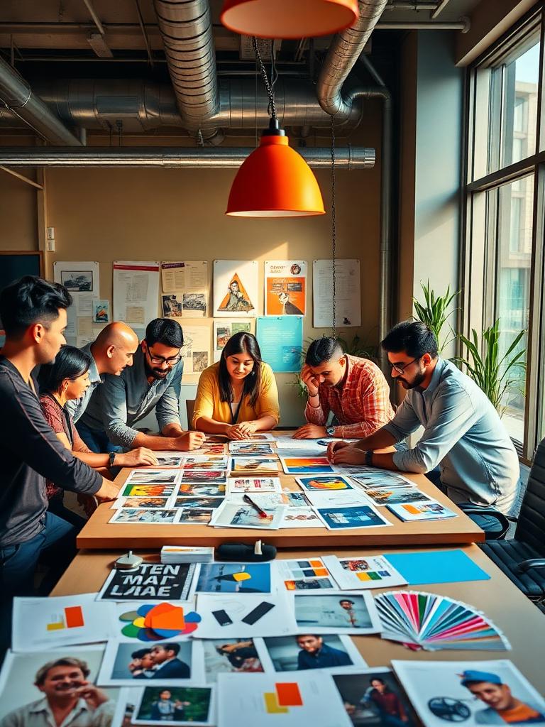 Alliance Ray creative team brainstorming