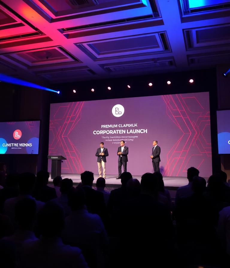 Corporate launch event